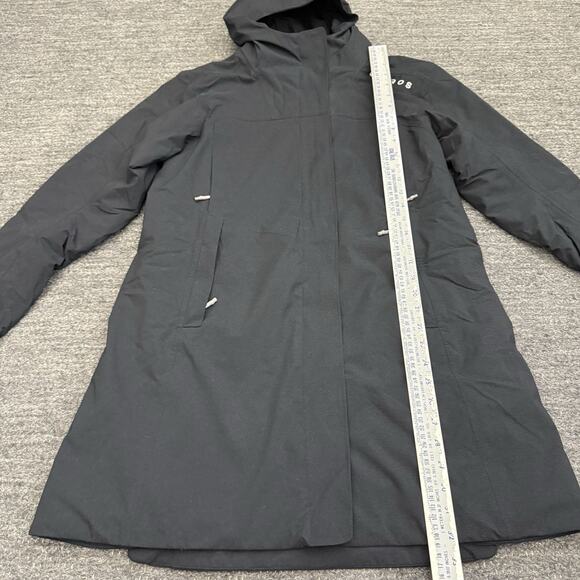 OROS Orion Carbon Hooded Parka Jacket Women Small Solarcore Insulation Ski Black - Picture 6 of 12